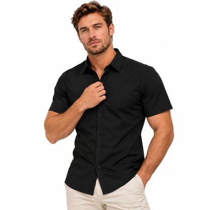 Camisa Marco™ con Elasticidad Inteligente y Corte Slim que Realza la Figura