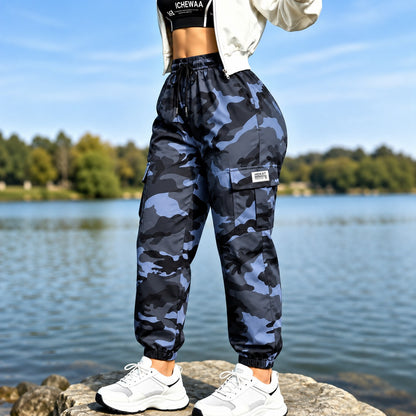 Pantalón Cargo Zaira™ con Cintura Ajustable, Bolsillos Laterales y Corte Jogger